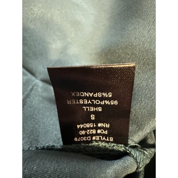 Lena Green Dress Small One Shoulder Satin Sleeveless Party Wedding Guest NEW - Picture 8 of 11